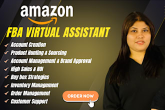 be your amazon fba virtual assistant