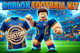 design custom roblox football jerseys and kits