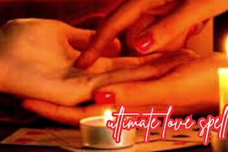 cast a very intense love and obsession spell for any love situation