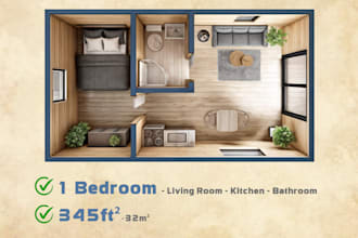 provide creative design solutions for your small spaces