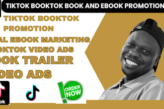 viral tiktok booktok promotion booktok books rank book kdp ads ebook marketing