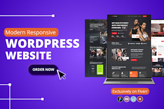 create business wordpress website design, development or redesign