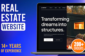 build a custom real estate website