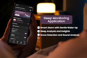 develop a sleep tracking and wellness app for better sleep and health