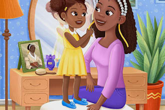 illustrate african american children book illustrations