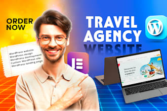 design responsive and modern wordpress website