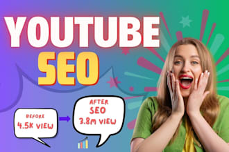 boost your youtube growth with expert channel management and video SEO services