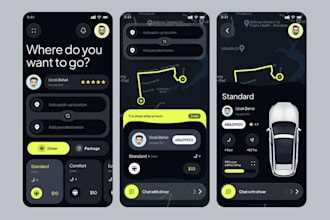 develop a fully customized taxi booking app, delivery app