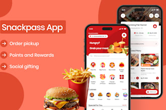 develop a custom food ordering and pickup app for seamless customer experience