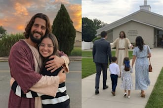 add jesus christ to your photos in a realistic way using photoshop