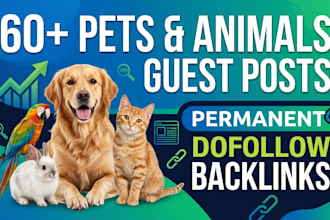 do pets and animal guest post on da 60 blog