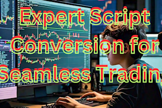 convert any trading script of pinescript ninjascript to metatrader
