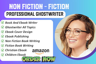 ebook writer non fiction ebook ghostwriter KDP book writer ghost book writer