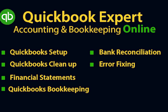 do accounting and bookkeeping in quickbooks online and xero with excel