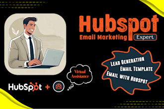 do hubspot email marketing and lead generation as a virtual assistant