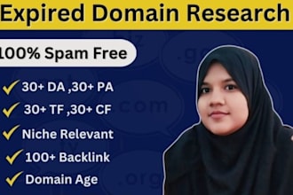 find niche relevant expired domain research with high authority