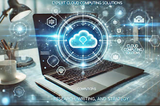 research and write high quality technical papers on cloud computing