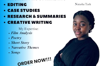 do literature, poetry, film theory, short stories, and songs