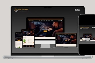 design cannabis website cigar cbd tobacco marijuana website cbd shopify store