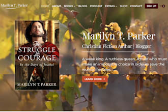 build author website book author website ebook landing page book author