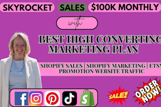 boost shopify sales dropshipping marketing ecommerce marketing sales closer