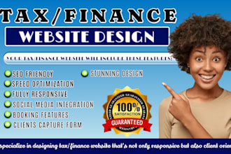 design tax website finance website accounting website income tax website tax