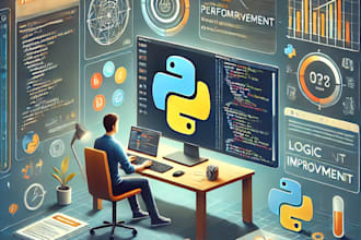 find and resolve bugs, optimize performance, update logic