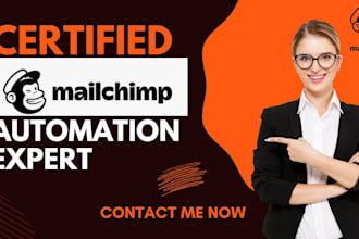 setup email marketing mailchimp email campaign newsletter landing page
