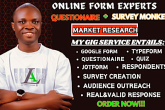 recruit 1000 respondents to fill your online survey and poll
