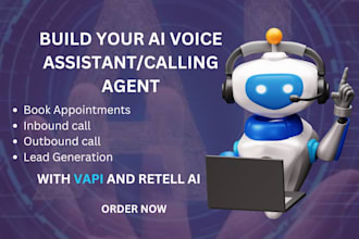 setup custom ai voice caller and appointment setter, vapi ai and retell ai