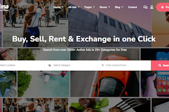 build a classified ads website with classima theme, javo theme classima website