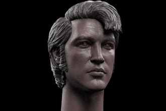 3d head, 3d helmet, 3d mask, 3d face, 3d bust model for 3d printing