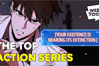 promote webcomic, webtoon, manga, dreame, tapas, comic to gain million followers