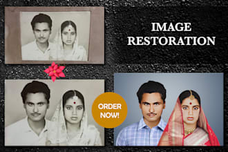 restore, repair, colorize and enhance old photos