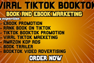 viral tiktok booktok advertising tiktok ebook promotion kdp ads marketing book