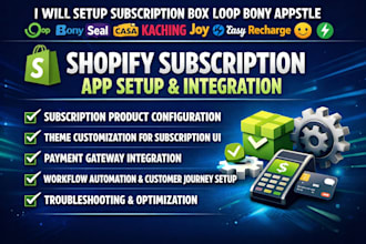 setup subscription box loop bony appstle seal casa subi kaching joy easy recharg