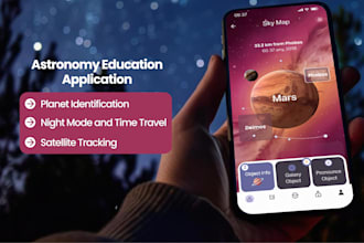develop a star gazing and astronomy app for exploring the night sky