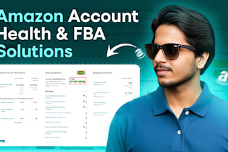 fix amazon account health issues, fba errors, and policy violations