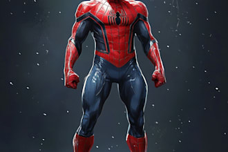 draw comic  superhero comic cover storyboard graphic