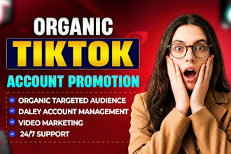 grow your tiktok account organically with targeted audience