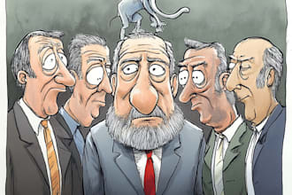 do political or social cartoons