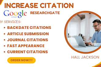 increase your google scholar citations by using researchgate