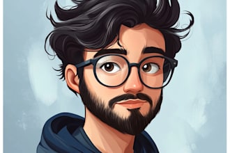 do a cartoon portrait