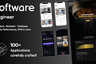 build websites, backend systems, apis and automation software