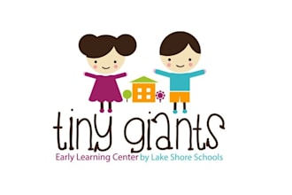 create creative kiddish fun boutique childcare logo design