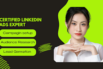 run high converting linkedin ads for b2b lead and sales