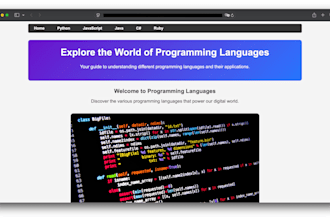 build professional, affordable, and creative websites