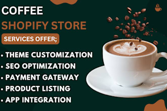 design coffee website coffee shopify store beverage store coffee website