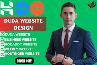 duda website business website godaddy website hostinger website weebly website
