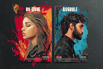 design custom album cover or single cover art